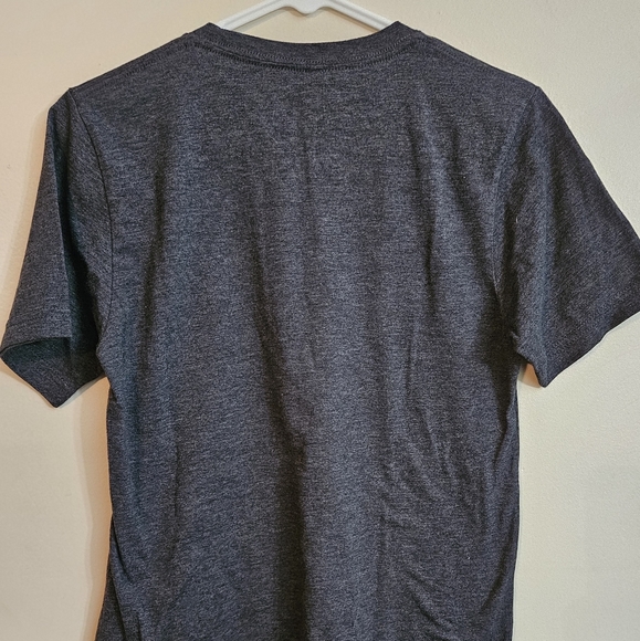 Women's Ew David Fitted TShirt Size Small Dark Gray Schitt's Creek - Picture 4 of 4